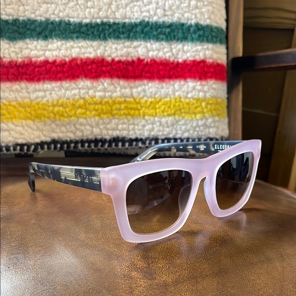 Electric Crasher Pink and Black Tortoise Sunglasses